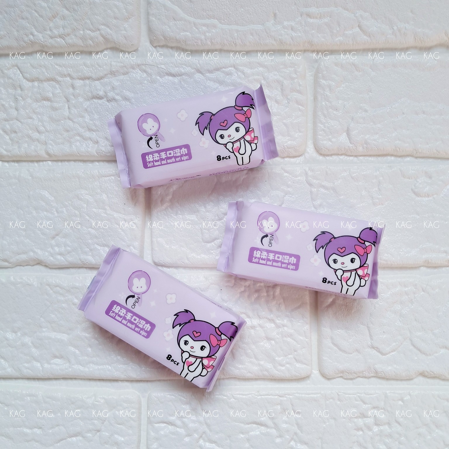 دستمال مرطوب جیبی مدل کرومی